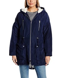 dunkelblauer Parka von Cortefiel