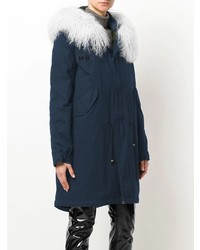 dunkelblauer Parka von Mr & Mrs Italy