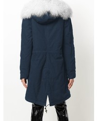 dunkelblauer Parka von Mr & Mrs Italy