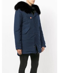 dunkelblauer Parka von Mr & Mrs Italy