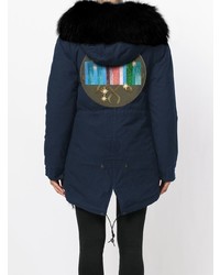 dunkelblauer Parka von Mr & Mrs Italy