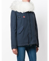 dunkelblauer Parka von Mr & Mrs Italy