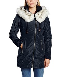 dunkelblauer Parka von Dreimaster