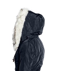 dunkelblauer Parka von Dreimaster