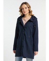 dunkelblauer Parka von Dreimaster