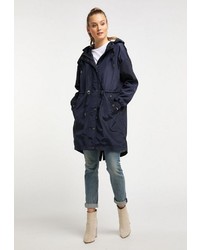 dunkelblauer Parka von Dreimaster