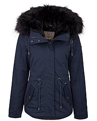 dunkelblauer Parka von Dreimaster