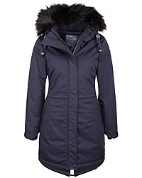 dunkelblauer Parka von Dreimaster