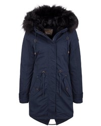 dunkelblauer Parka von Dreimaster