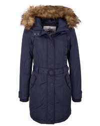 dunkelblauer Parka von Dreimaster