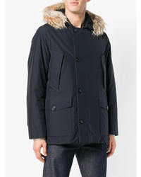 dunkelblauer Parka von Woolrich