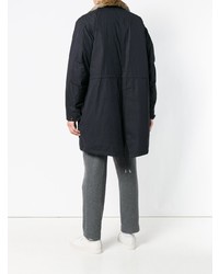 dunkelblauer Parka von Yves Salomon Army