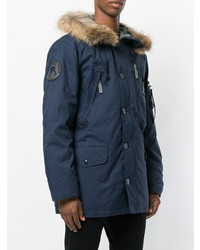 dunkelblauer Parka von Alpha Industries