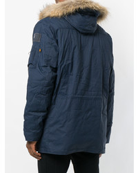 dunkelblauer Parka von Alpha Industries