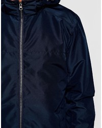 dunkelblauer Parka von Selected