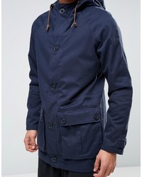 dunkelblauer Parka von Selected