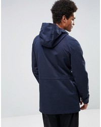 dunkelblauer Parka von Selected