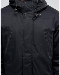 dunkelblauer Parka von Brave Soul