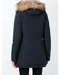 dunkelblauer Parka von Woolrich