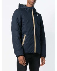 dunkelblauer Parka von K-Way