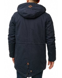 dunkelblauer Parka von INDICODE