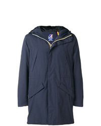 dunkelblauer Parka von K-Way