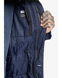 dunkelblauer Parka von khujo