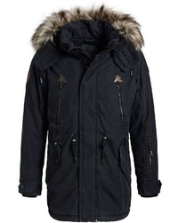 dunkelblauer Parka von khujo