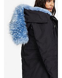 dunkelblauer Parka von khujo