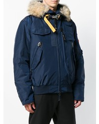 dunkelblauer Parka von Parajumpers