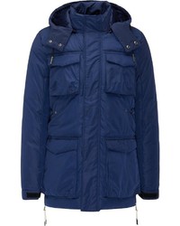 dunkelblauer Parka von MO