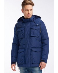 dunkelblauer Parka von MO