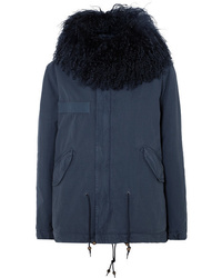 dunkelblauer Parka von Mr & Mrs Italy