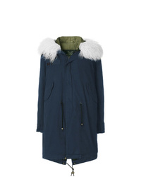 dunkelblauer Parka von Mr & Mrs Italy