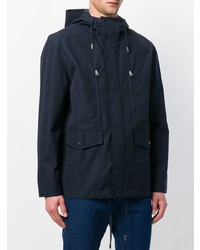 dunkelblauer Parka von AMI Alexandre Mattiussi