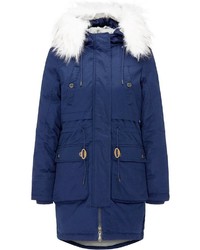 dunkelblauer Parka von myMo