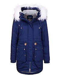 dunkelblauer Parka von myMo