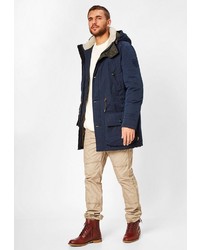 dunkelblauer Parka von NAGANO