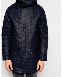 dunkelblauer Parka von NATIVE YOUTH