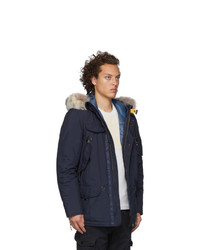 dunkelblauer Parka von Parajumpers