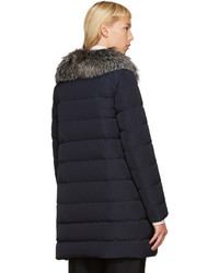 dunkelblauer Parka von Moncler