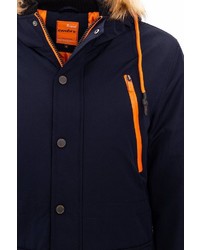 dunkelblauer Parka von OMBRE