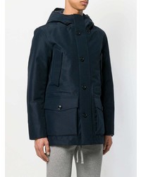 dunkelblauer Parka von Woolrich