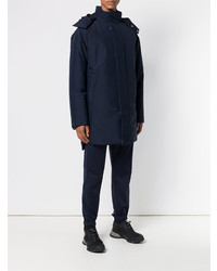 dunkelblauer Parka von Prada