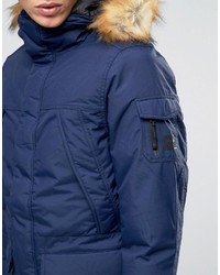 dunkelblauer Parka von Wrangler