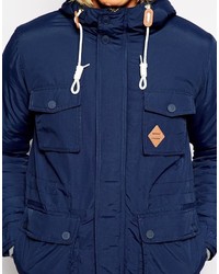 dunkelblauer Parka von Fly 53