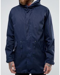 dunkelblauer Parka von Asos