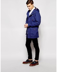 dunkelblauer Parka von Fred Perry