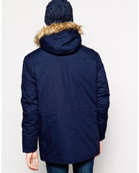 dunkelblauer Parka von Selected