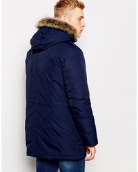 dunkelblauer Parka von Ben Sherman